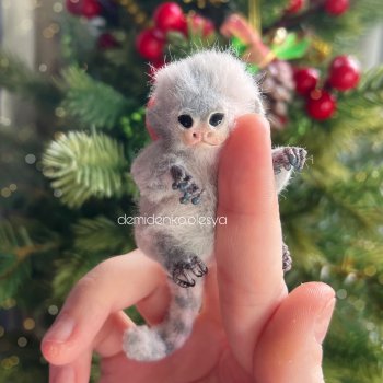 Обезьянка игрунка Сабрина 💖