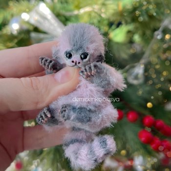 Обезьянка игрунка Зёма 💜💟✨