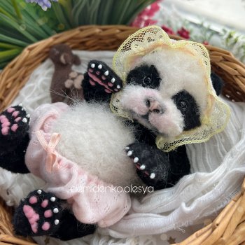 Маленькая панда Марфа 🐼🌸