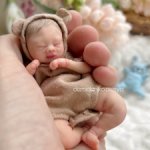 Миниатюрная кукла младенец Коленька