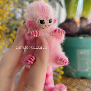 Обезьянка игрунка Пини 🩷✨