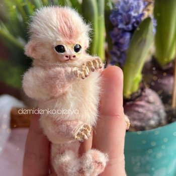 Обезьянка игрунка Лилу 🌼