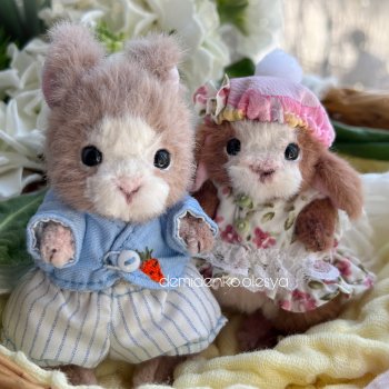 Тедди кролик Зури 🌸✨