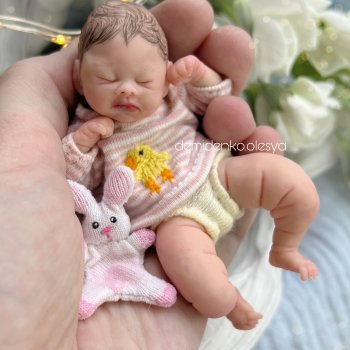 Миниатюрная кукла младенец Сумайя 💞