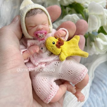 Миниатюрная кукла младенец Иванка 💞