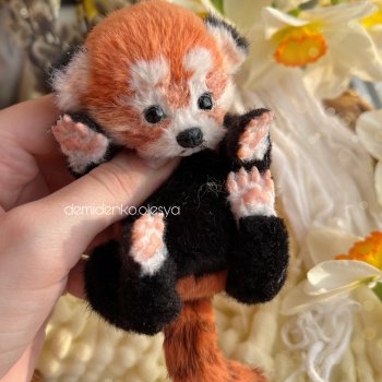 Малыш красная панда Аманда 🧡