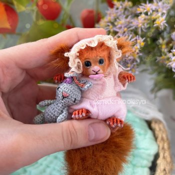 Тедди белочка Ева 💖🐿️
