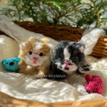 Миниатюрные котята Чудо и Принц ✨💓