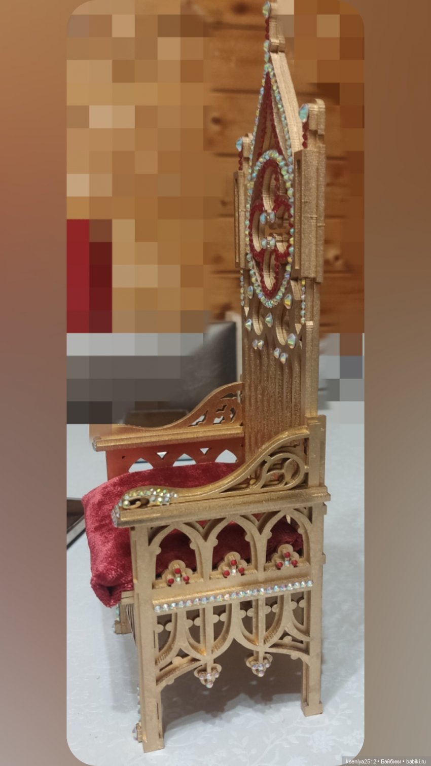 Авторские кресло-троны - Ксения Барокко