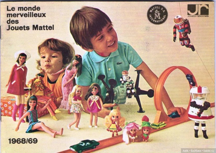 Кукла Mattel Bebe Tip-Tap 1968 год + каталог с Barbie (фото 10)