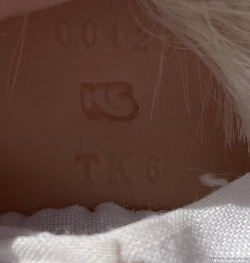 Опознали! пупсик KS - Гонконг (выпускались до конца 90х) (фото 2)