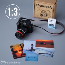 Фотоаппарат 1/3, длинный объектив