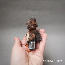 Вязанный ежик