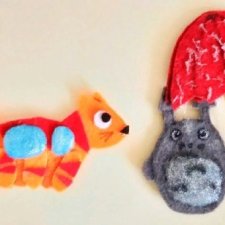 Брошки тоторо