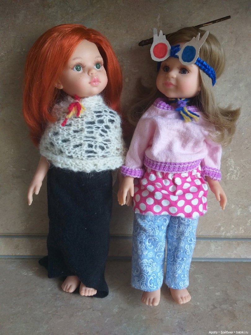 Джинни и Полумна, если что)) На образ не претендую, мы балуемся с девчонками