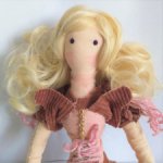 Текстильная куколка Джейн