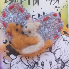 Закладки-валентинки