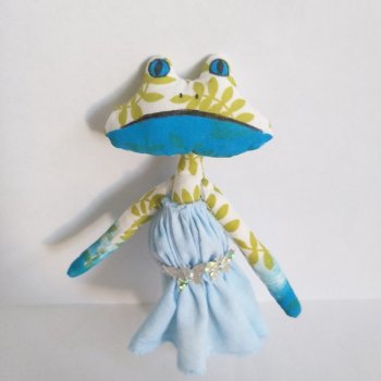 Снова лягушата. Веточка