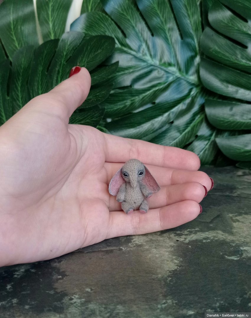 История Слони — Вязаные игрушки и амигуруми: крючком (фото 2)