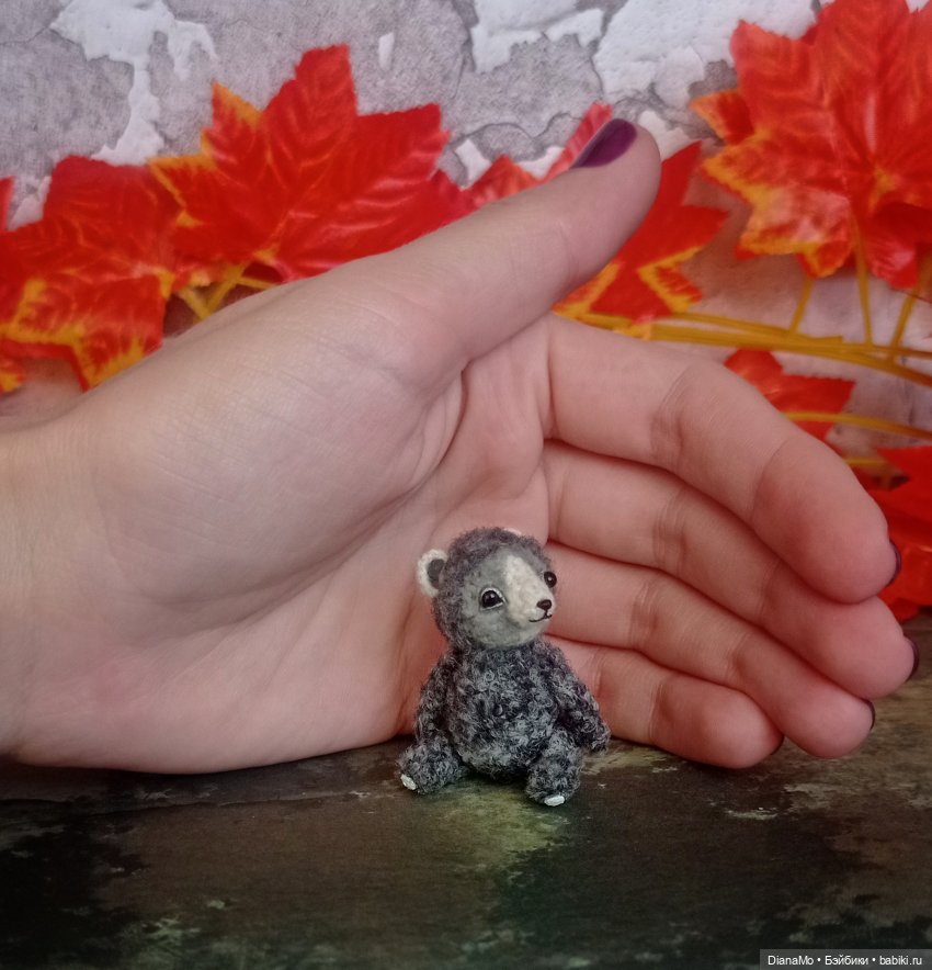 Оливер. Необычный мишка в милой шапочке (фото 2)