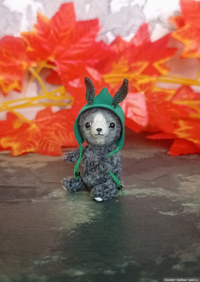 Оливер. Необычный мишка в милой шапочке (фото 4)