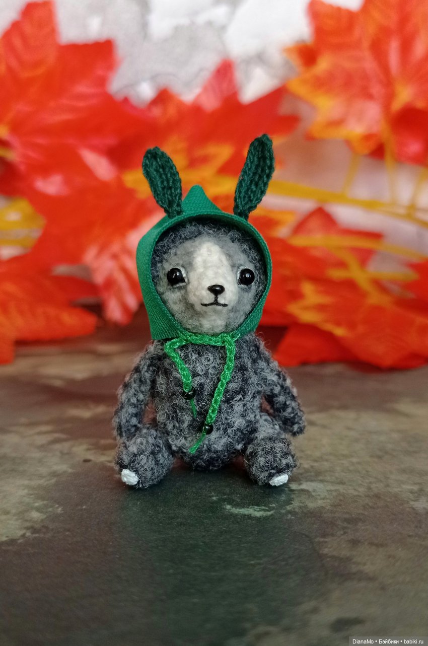 Оливер. Необычный мишка в милой шапочке (фото 7)