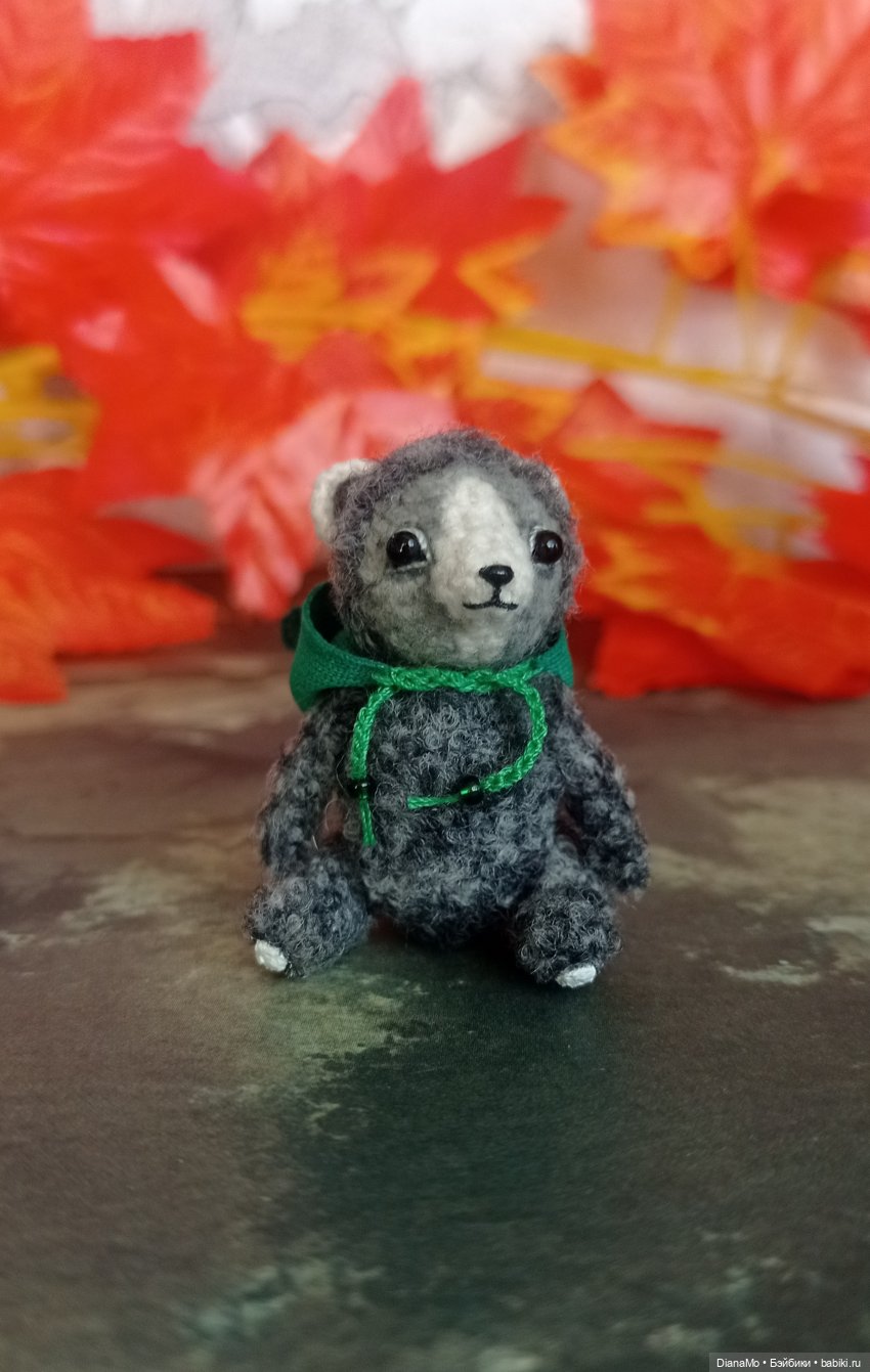 Оливер. Необычный мишка в милой шапочке (фото 5)