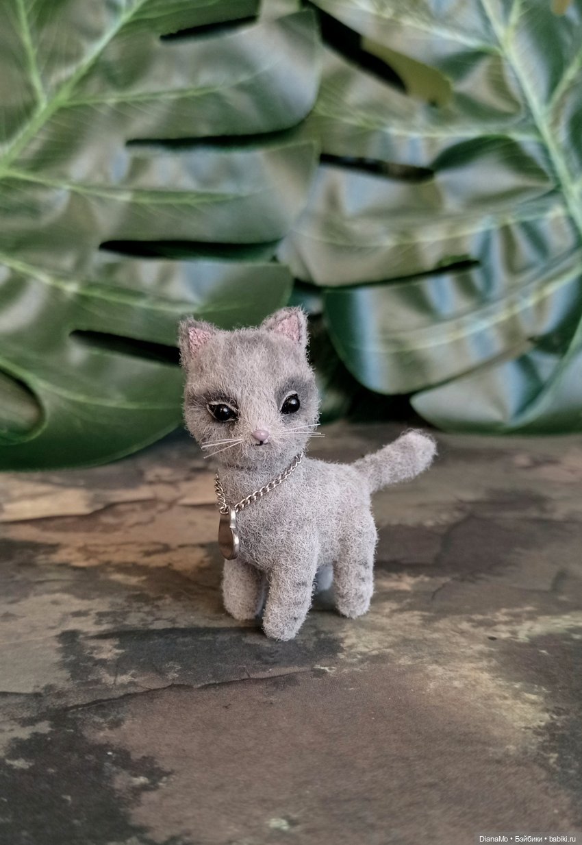 Сержик. Серый котик — Вязаные игрушки и амигуруми: крючком (фото 5)