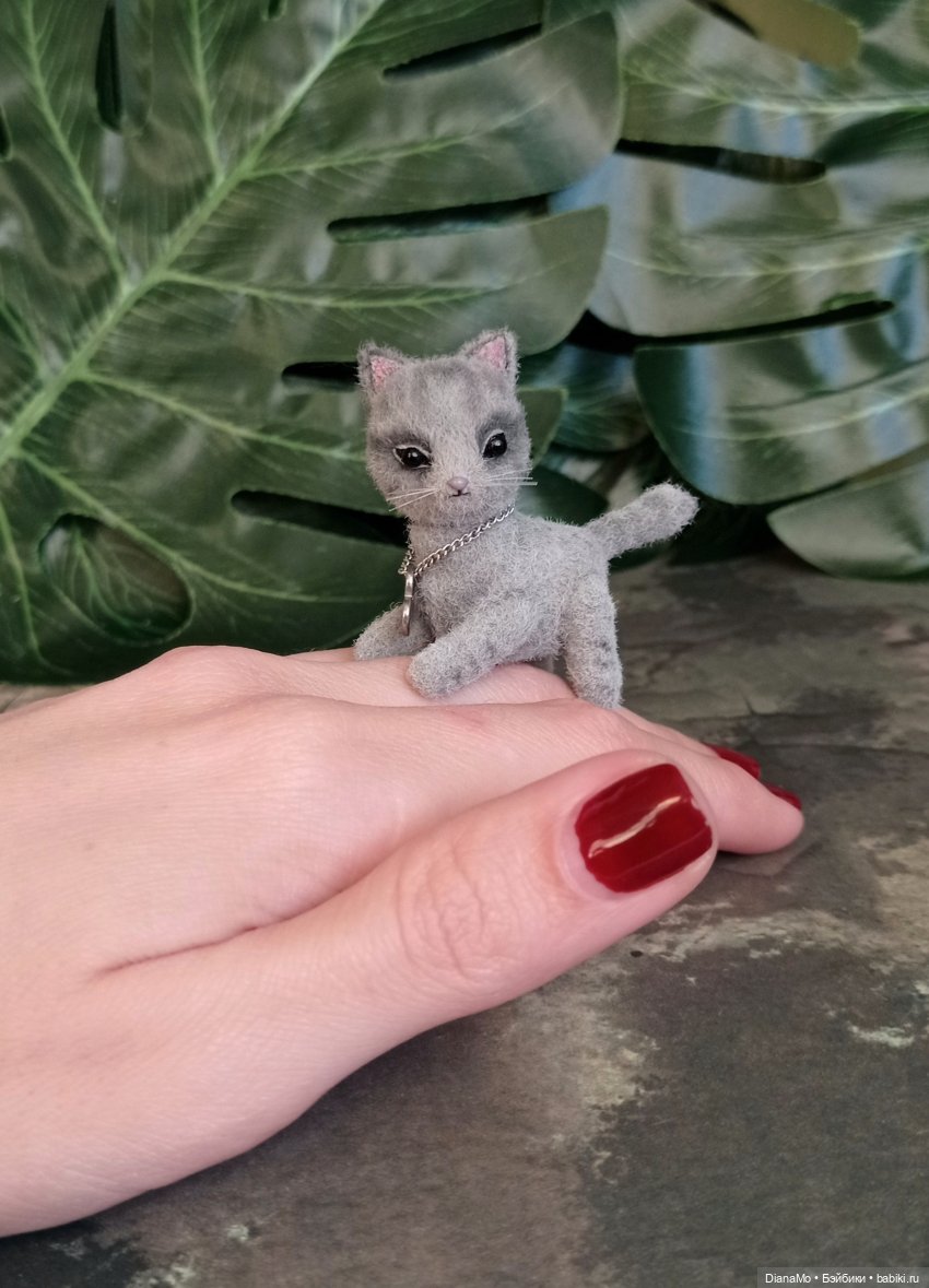 Сержик. Серый котик — Вязаные игрушки и амигуруми: крючком