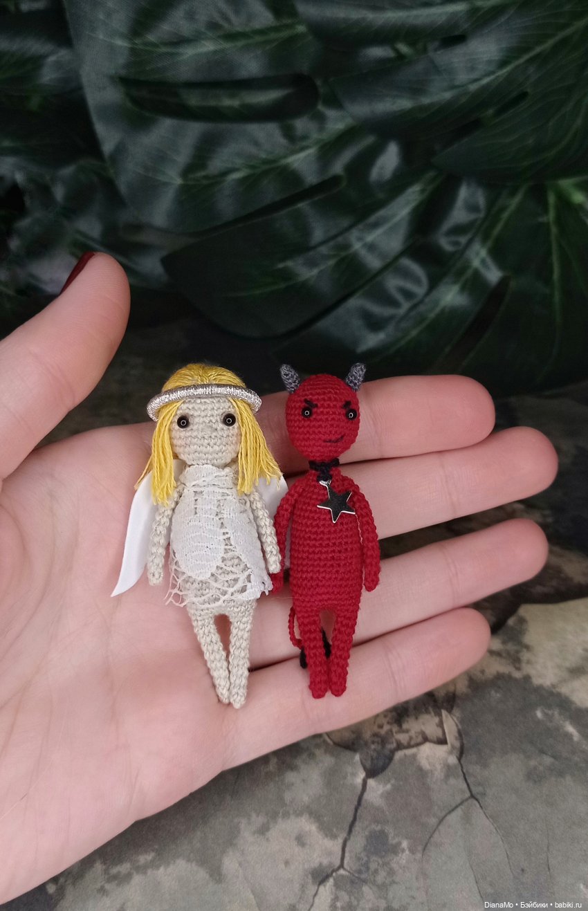 Примитивчики Люцик и Сэнди. Ангел и чертенок