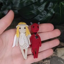 Примитивчики Люцик и Сэнди. Ангел и чертенок