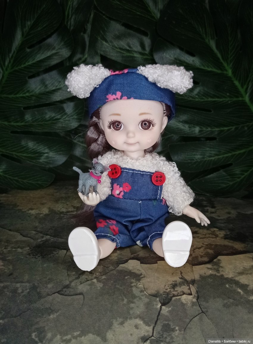 Микро котëночек — Вязаные игрушки и амигуруми: крючком (фото 8)