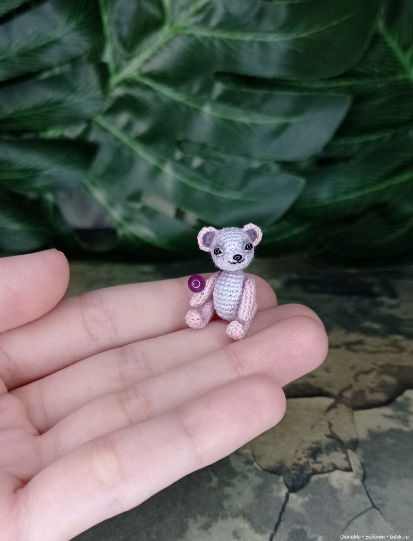 Мишка Карамелька — Вязаные игрушки и амигуруми: крючком (фото 5)