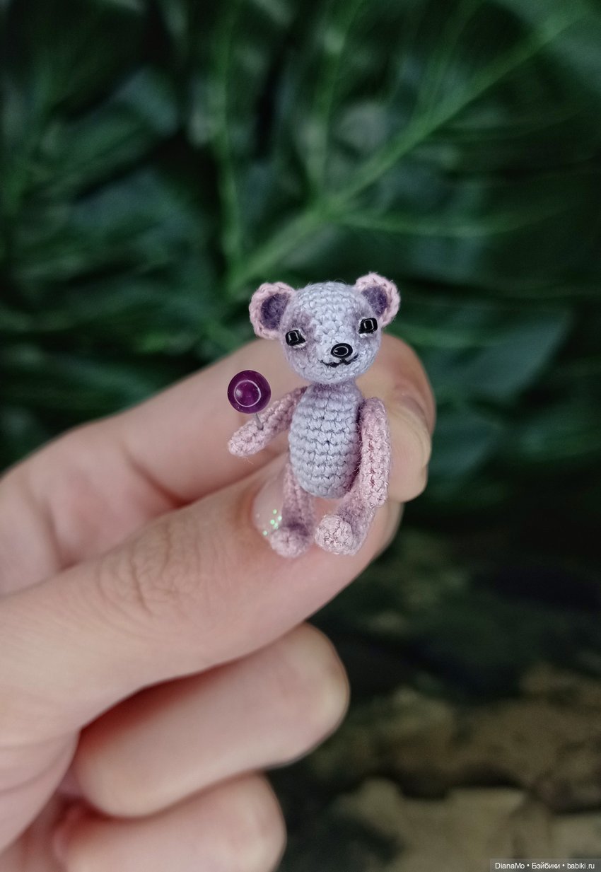Мишка Карамелька — Вязаные игрушки и амигуруми: крючком (фото 6)