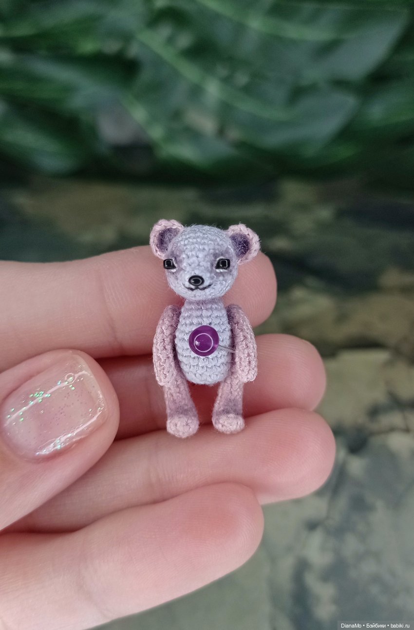 Мишка Карамелька — Вязаные игрушки и амигуруми: крючком (фото 4)