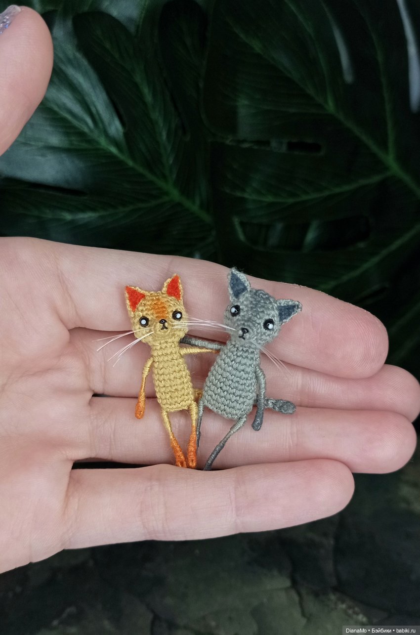 Котики-мягкие животики — Вязаные игрушки и амигуруми: крючком