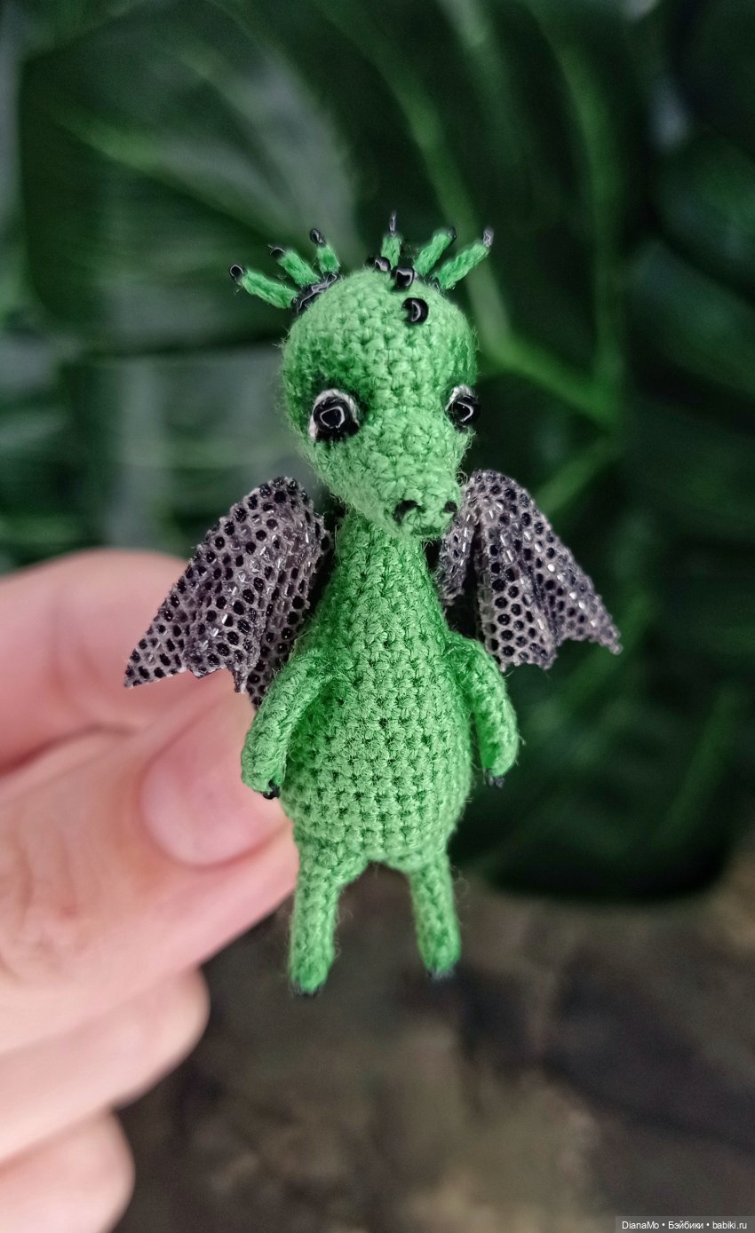 Новые дракошки — Вязаные игрушки и амигуруми: крючком (фото 10)