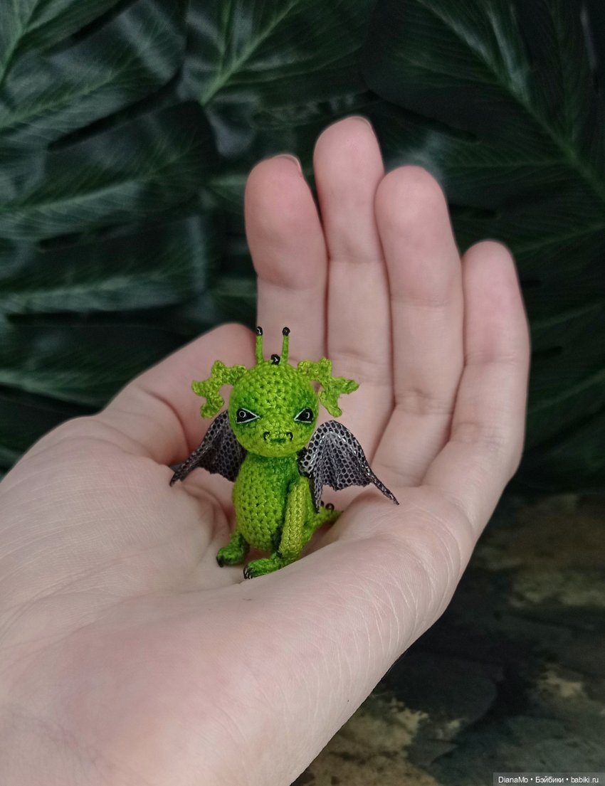 Новые дракошки — Вязаные игрушки и амигуруми: крючком (фото 6)