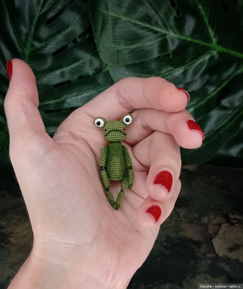 Генри и мистер Жабс — Вязаные игрушки и амигуруми: крючком (фото 3)