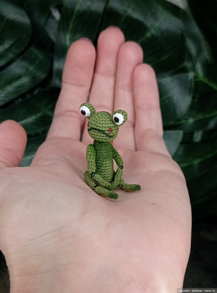 Генри и мистер Жабс — Вязаные игрушки и амигуруми: крючком (фото 2)