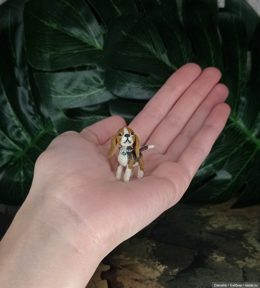 Бигль Вилли — Вязаные игрушки и амигуруми: крючком