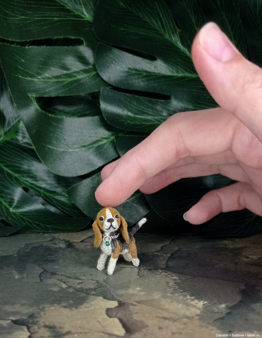 Бигль Вилли — Вязаные игрушки и амигуруми: крючком (фото 4)