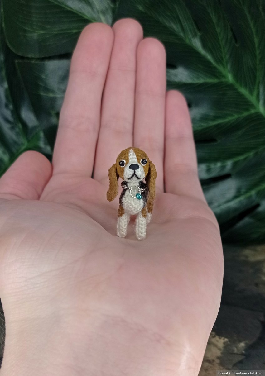 Бигль Вилли — Вязаные игрушки и амигуруми: крючком (фото 3)