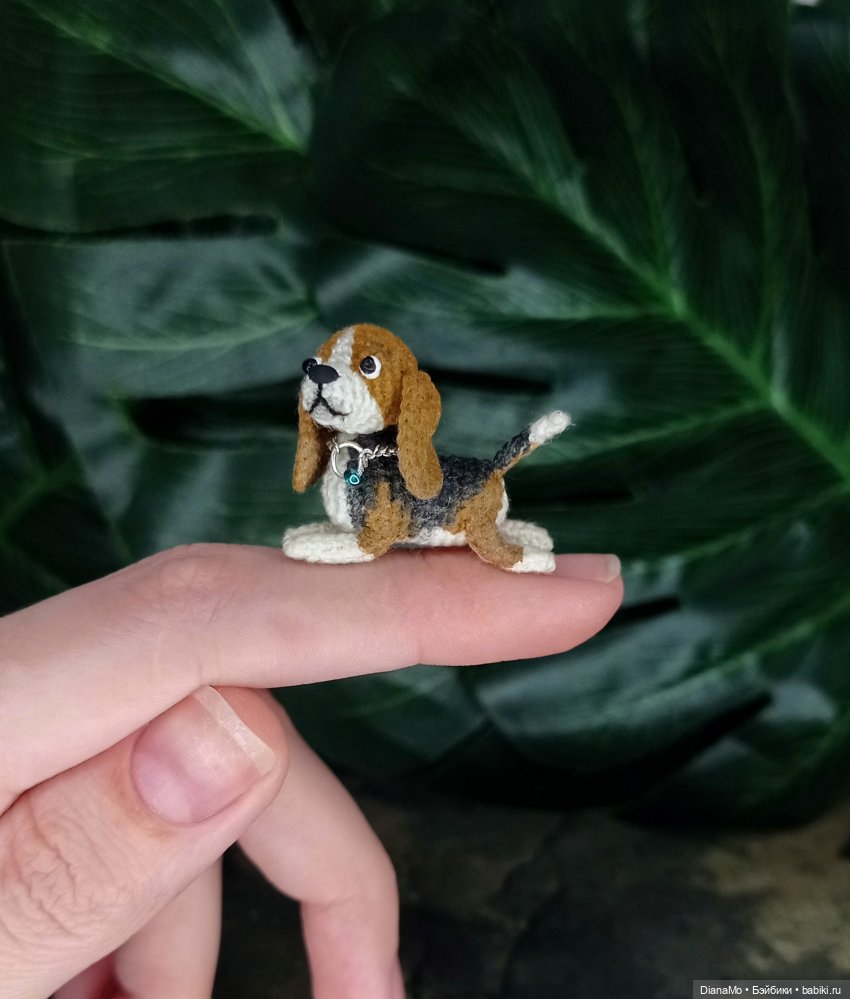 Бигль Вилли — Вязаные игрушки и амигуруми: крючком (фото 5)