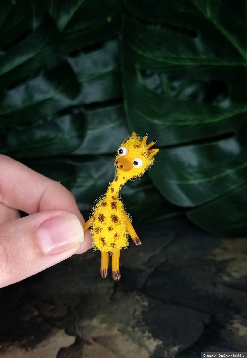 Малышня — Игрушки в смешанной технике (мех и глина): Арт (фото 4)