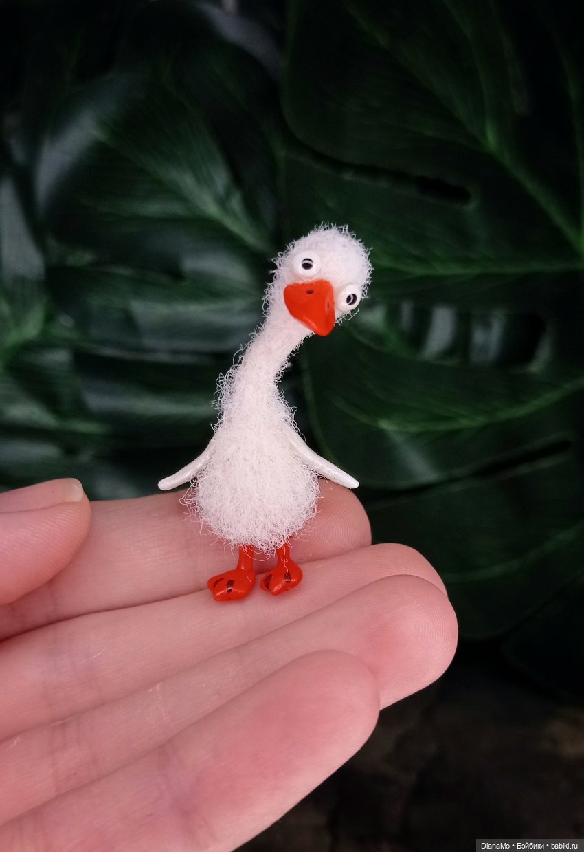 Малышня — Игрушки в смешанной технике (мех и глина): Арт (фото 2)