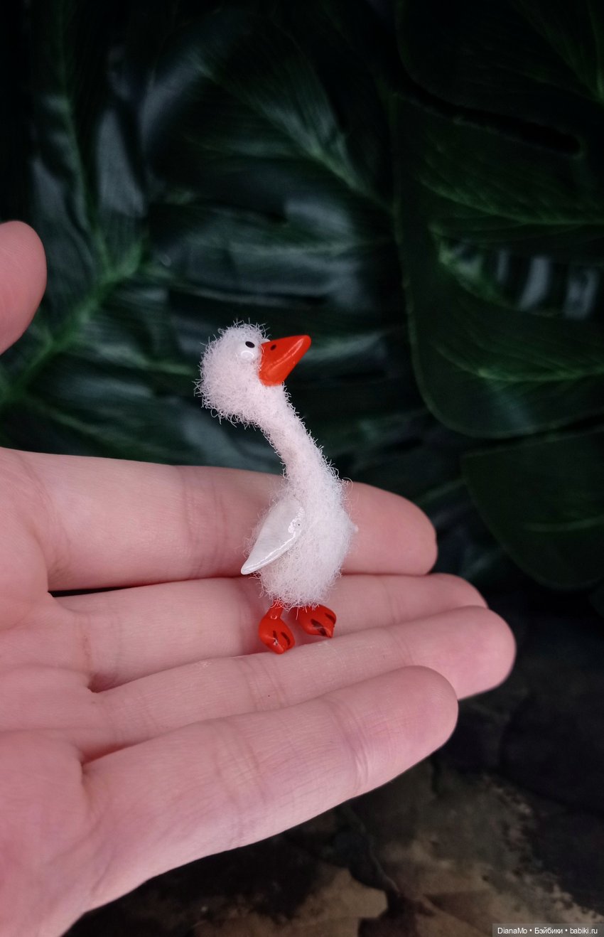 Малышня — Игрушки в смешанной технике (мех и глина): Арт (фото 3)