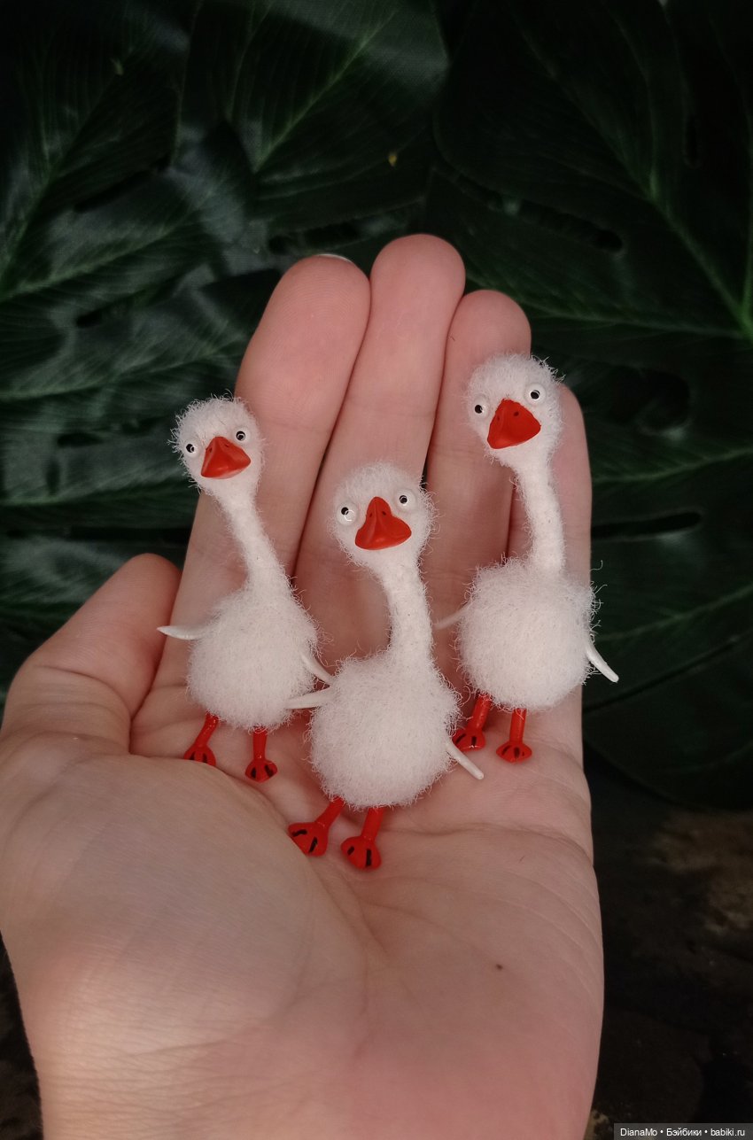 Малышня — Игрушки в смешанной технике (мех и глина): Арт