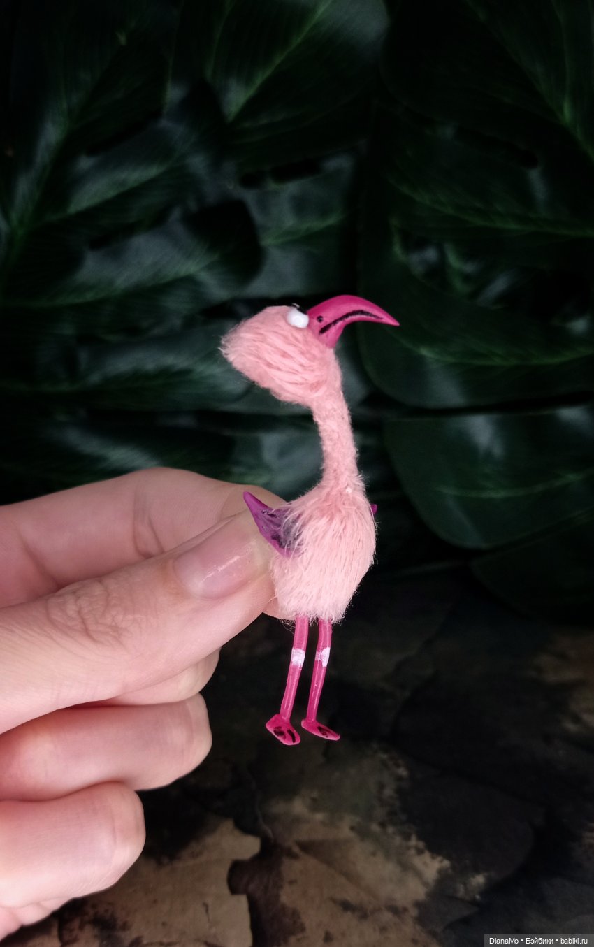 Малышня — Игрушки в смешанной технике (мех и глина): Арт