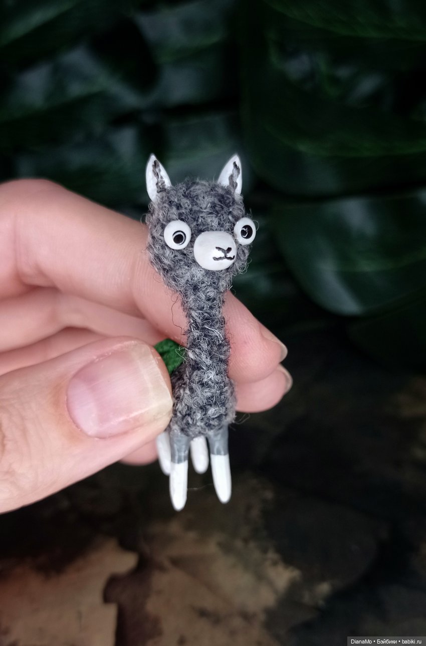 Малышня — Игрушки в смешанной технике (мех и глина): Арт (фото 7)